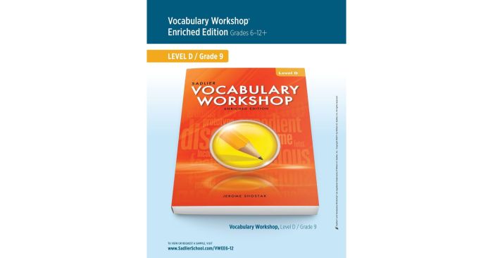 Vocabulary workshop level d pdf