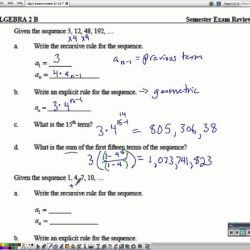 Algebra 2 semester 2 final exam pdf